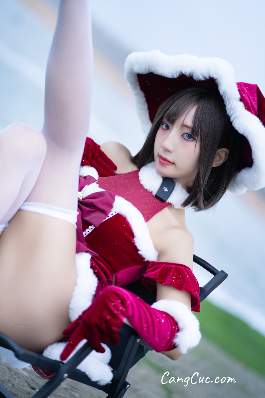 Coser@职业奶妈三水子 – 圣诞小裙子